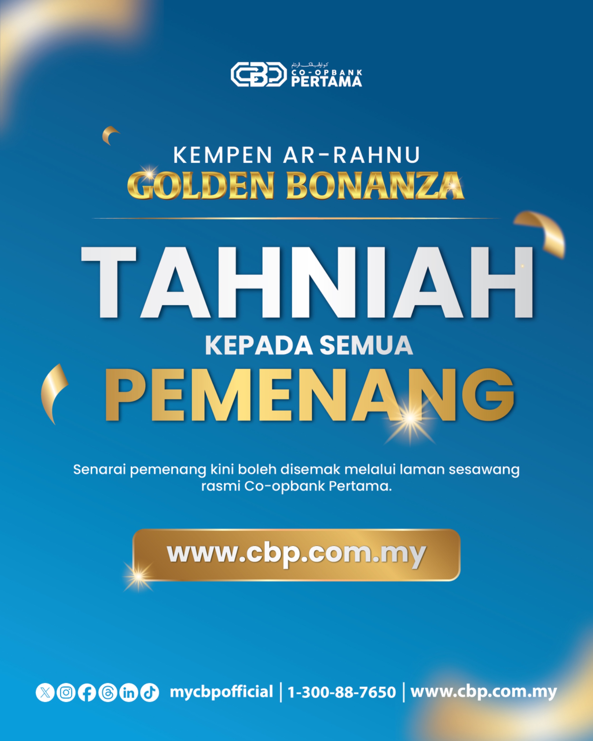 Pemenang Kempen Ar Rahnu Golden Bonanza