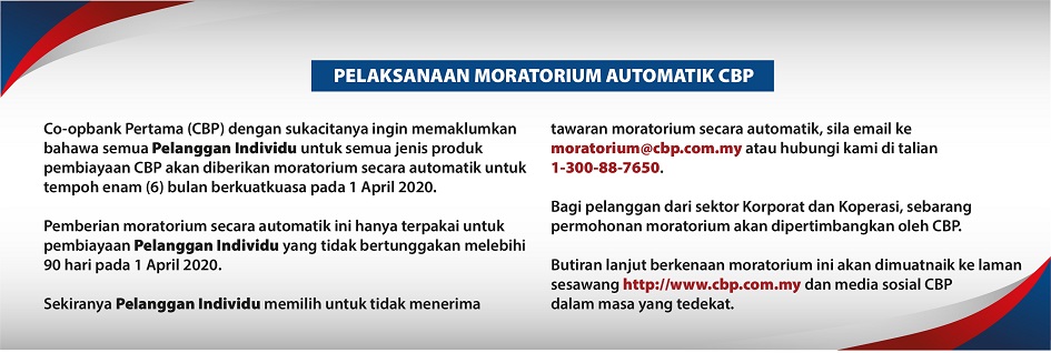 Semakan status moratorium coop bank