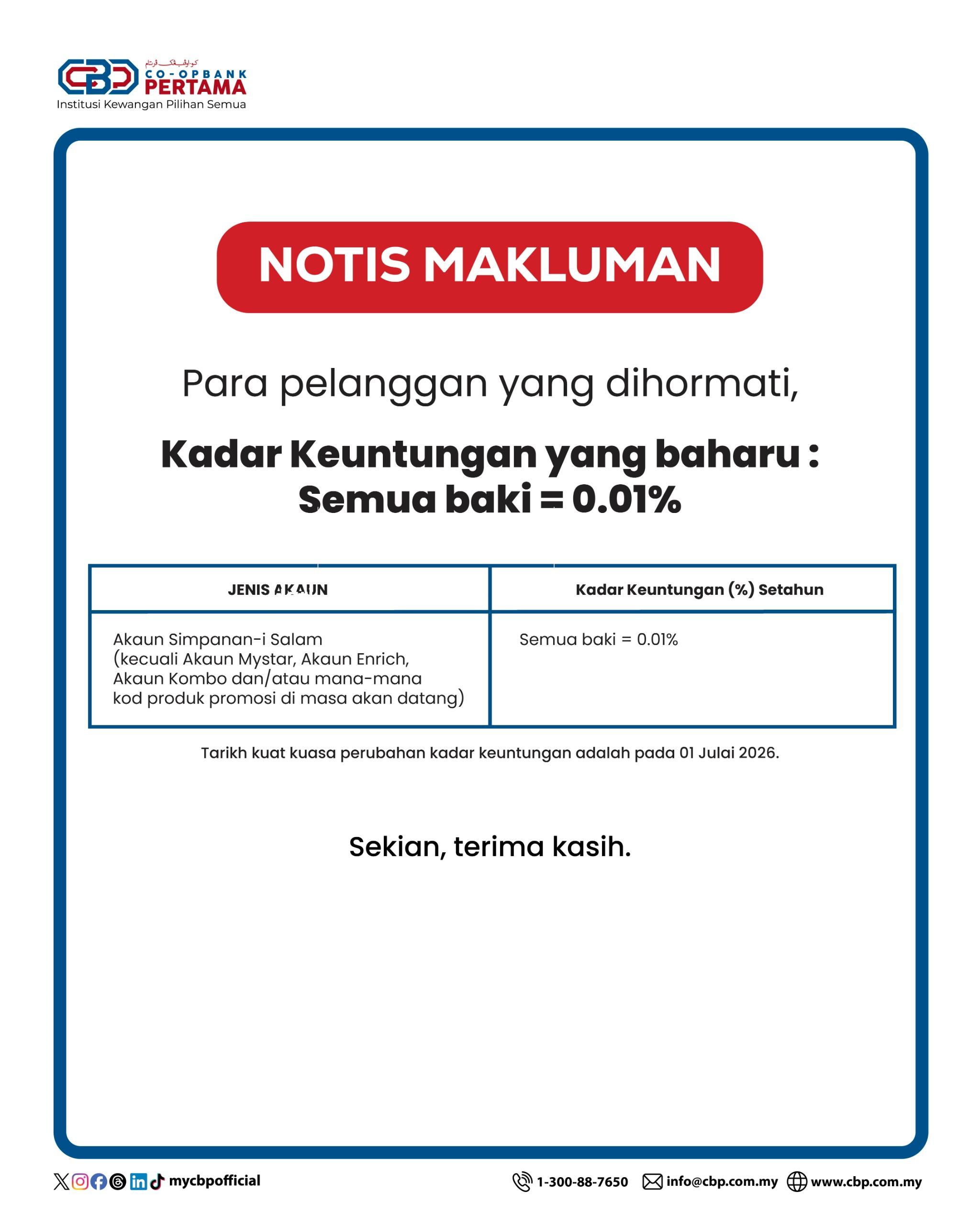 Notis Akaun Simpanan-i Salam