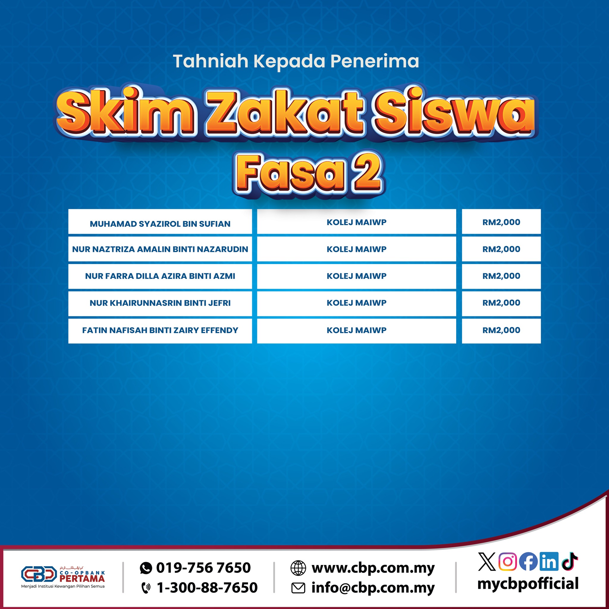 Zakat Siswa 5