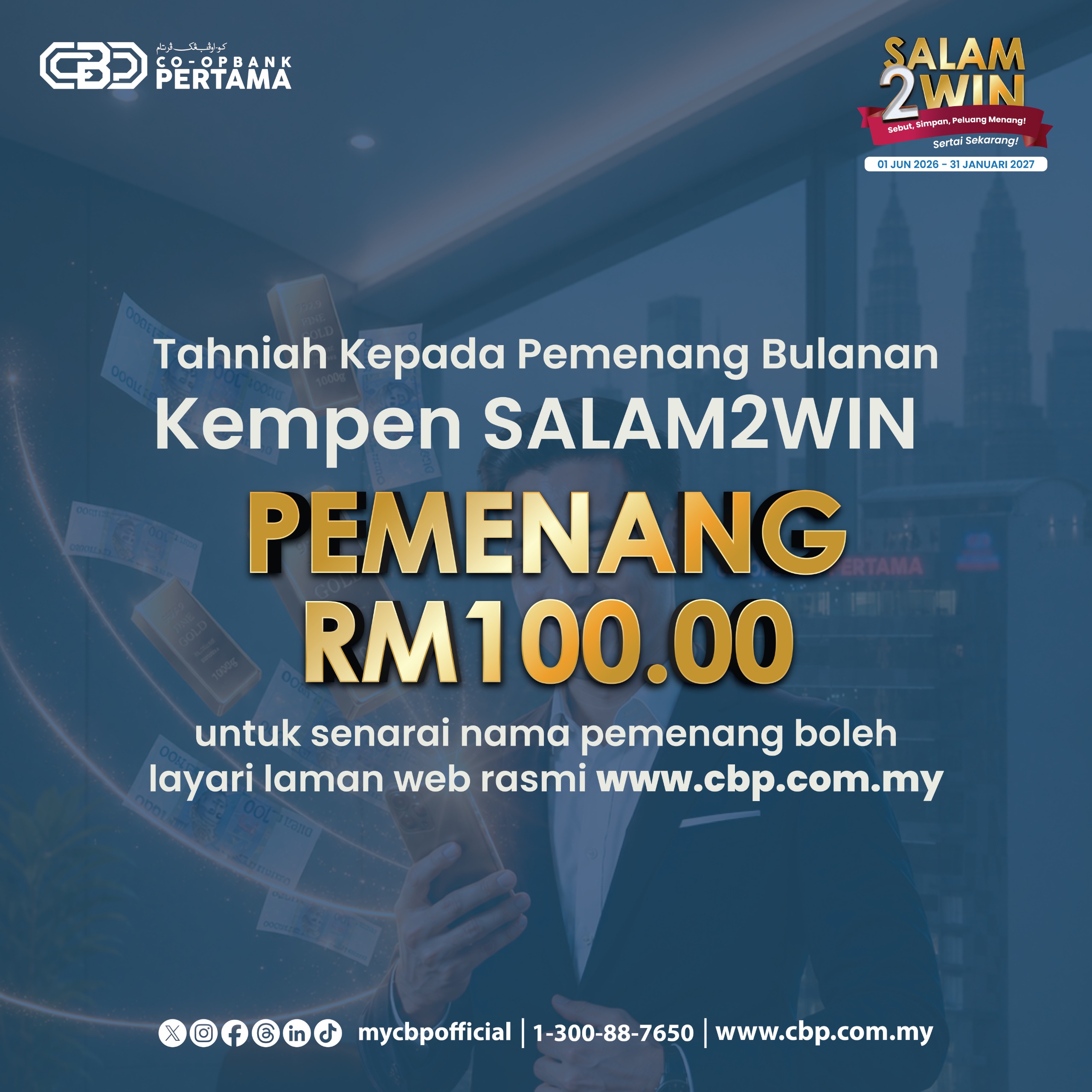 Pemenang Kempen Salam2Win Jun 2026
