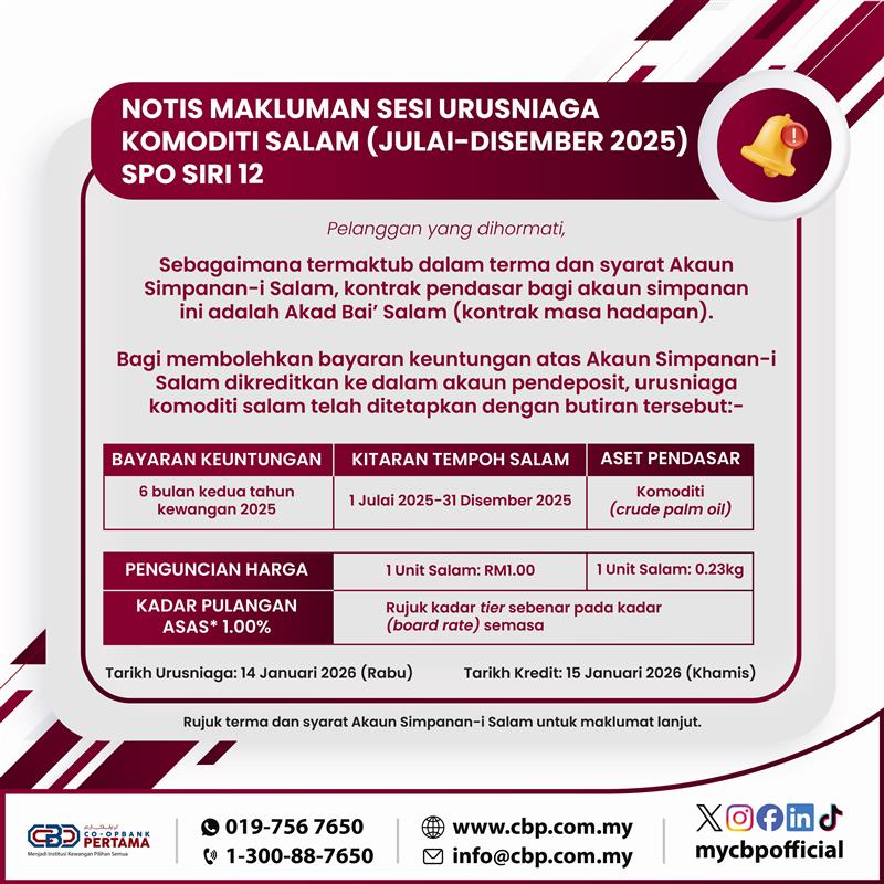 Penyelenggaraan CBP-OnE